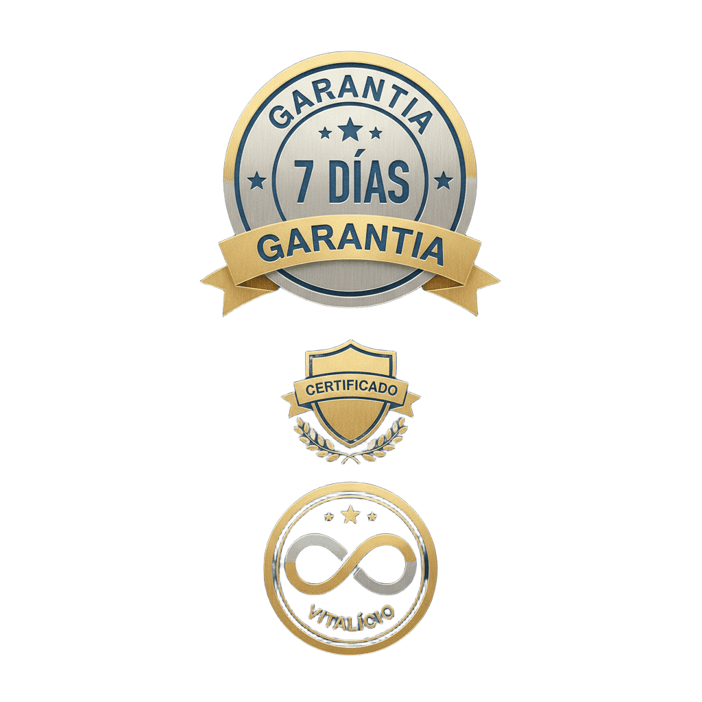 Selo de garantia de 7 dias